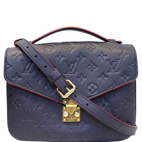 louis vuitton embossed leather bag|Louis Vuitton blue bag monogram.